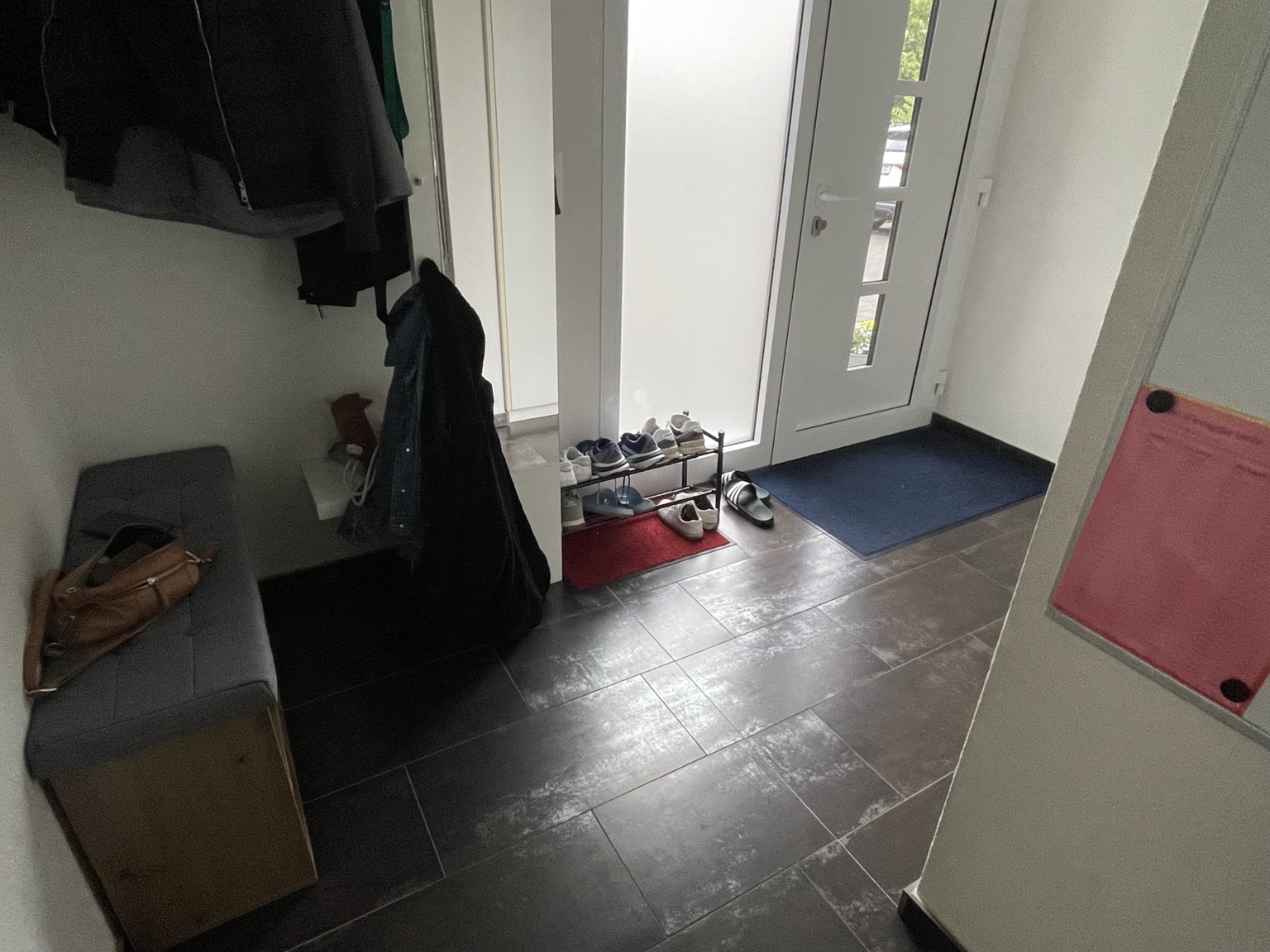 Eingangsbereich vor dem Raumkonzept